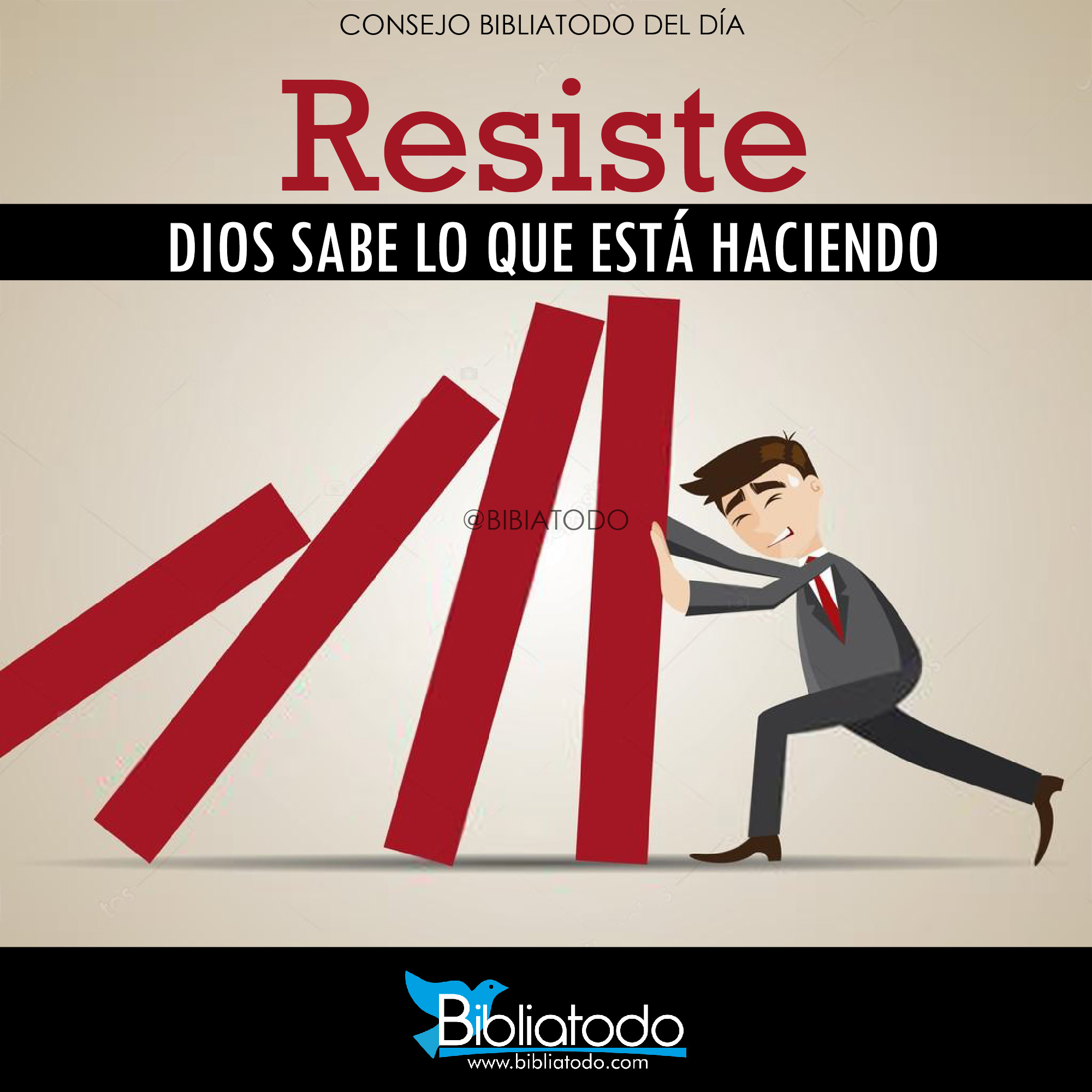 Resiste Dios sabe lo que está haciendo - IMAGENES CRISTIANAS